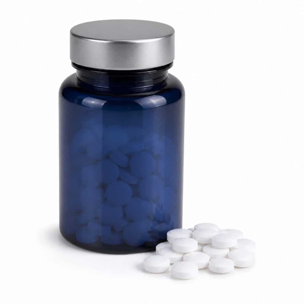 Complément alimentaire à la mélatonine 1,9 mg présenté seul