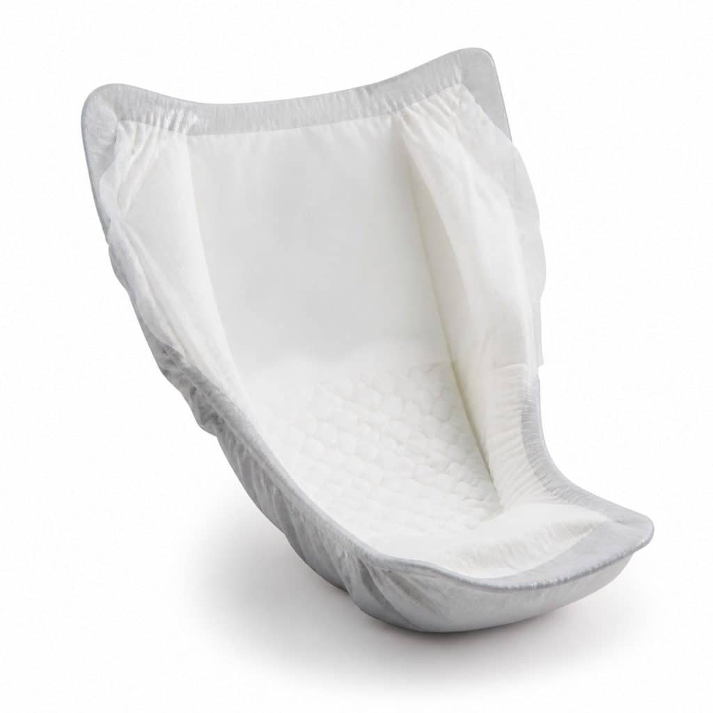 Coquille absorbante homme présenté seul