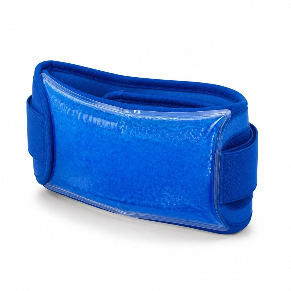 Gel froid/chaud réutilisable pour articulations présenté seul