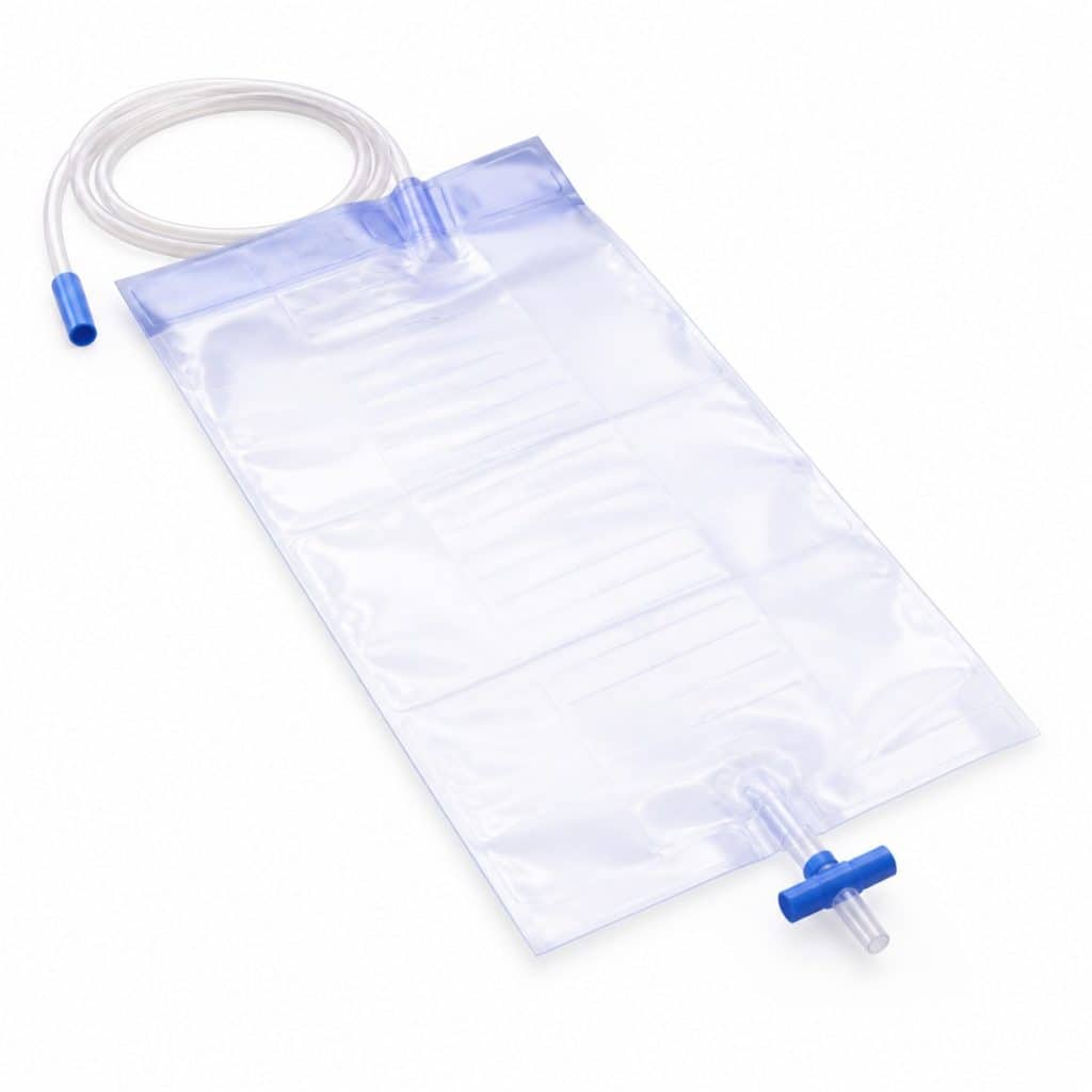 Poche de recueil urinaire de nuit, 2000 ml présenté seul