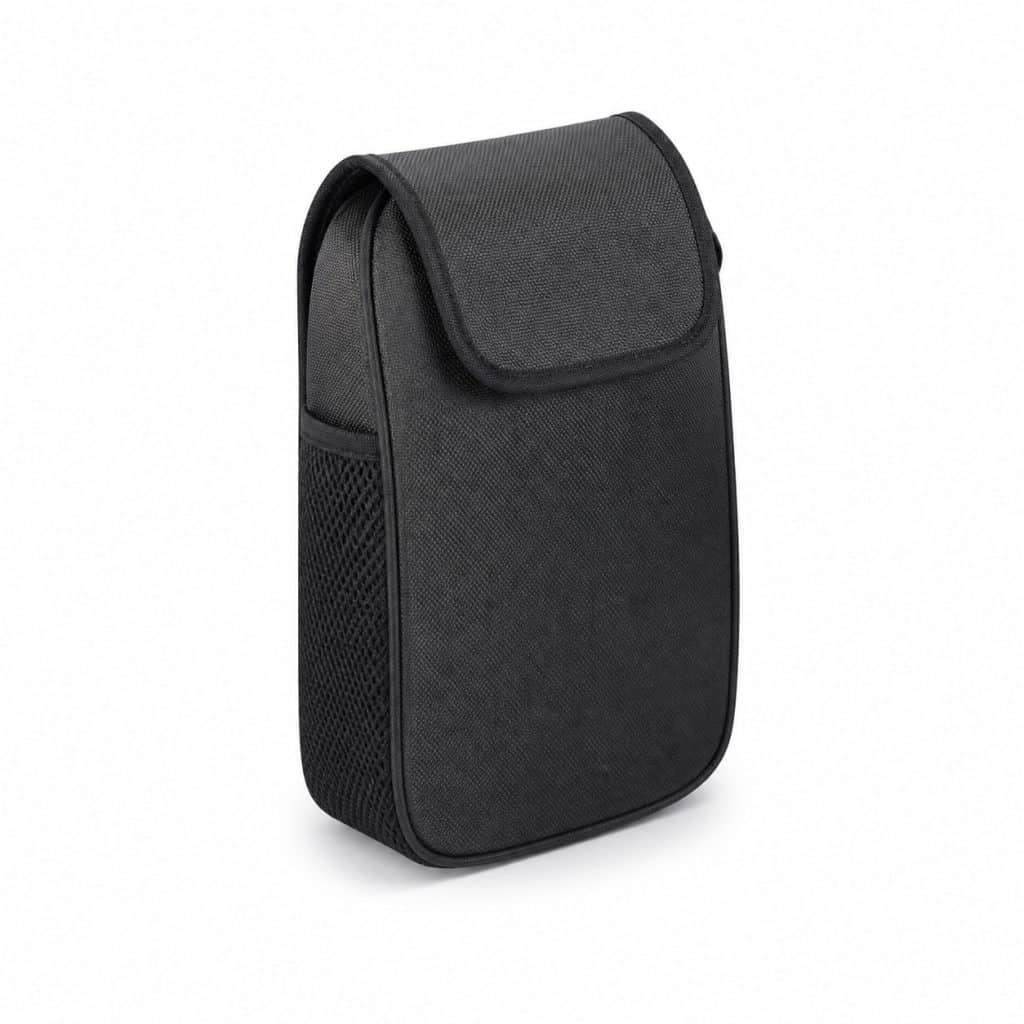 Sac de transport discret pour poche de recueil présenté seul