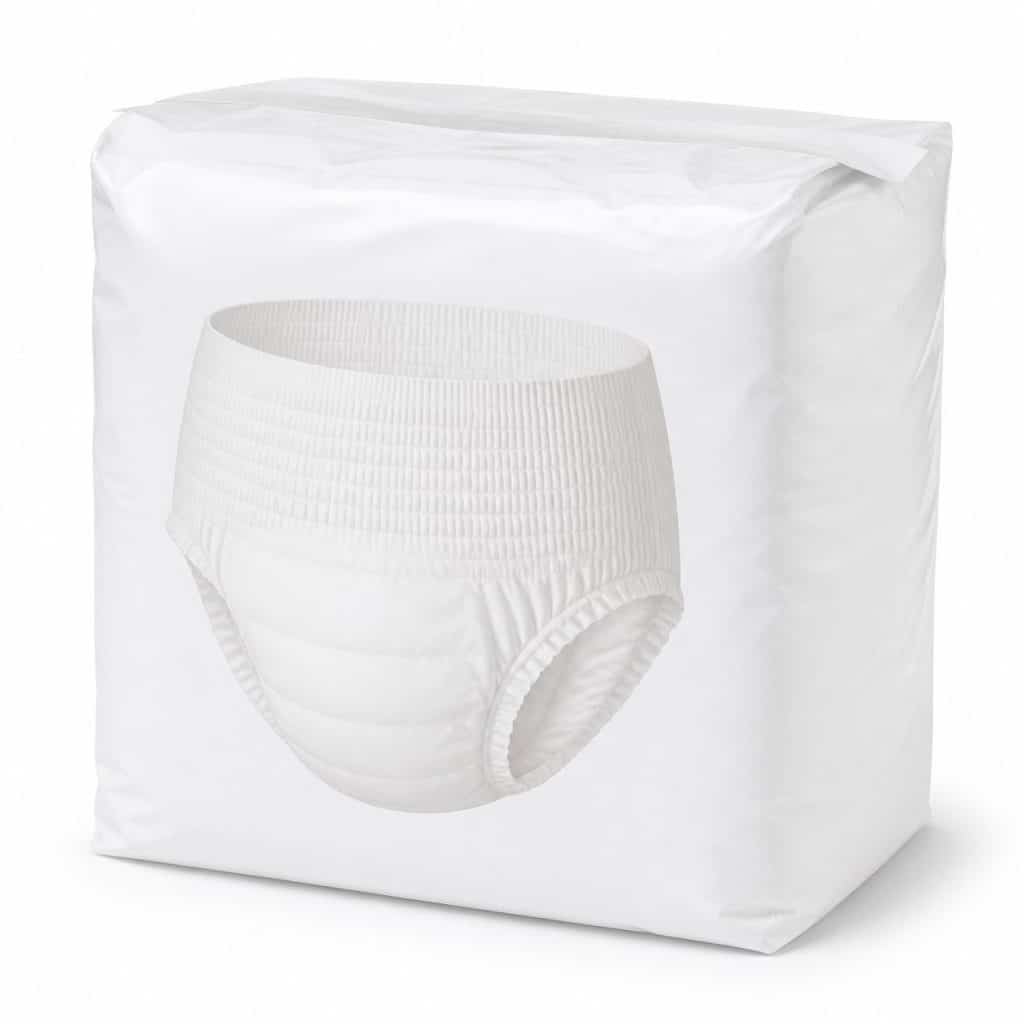Slip absorbant jetable, grande taille présenté seul