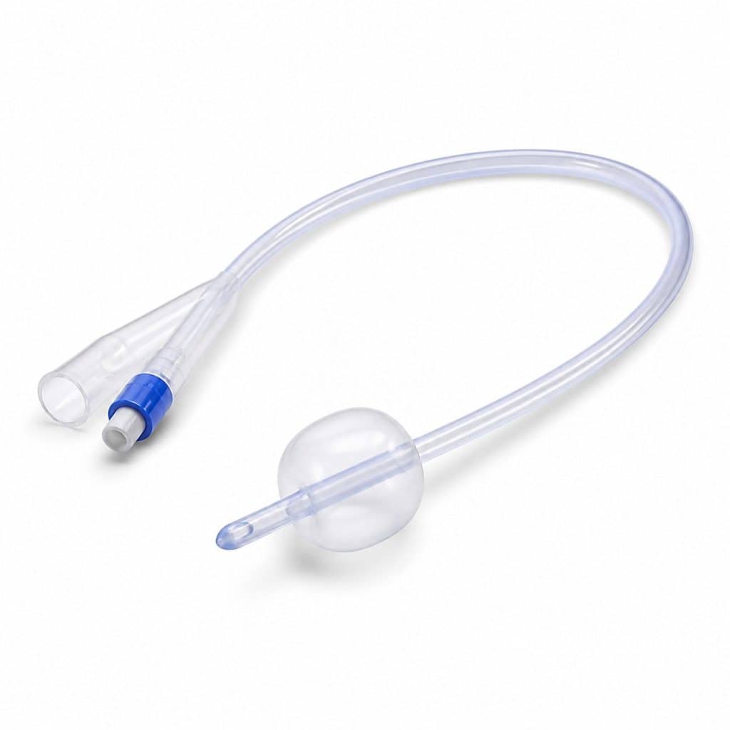 Sonde urinaire à usage unique, stérile présenté seul