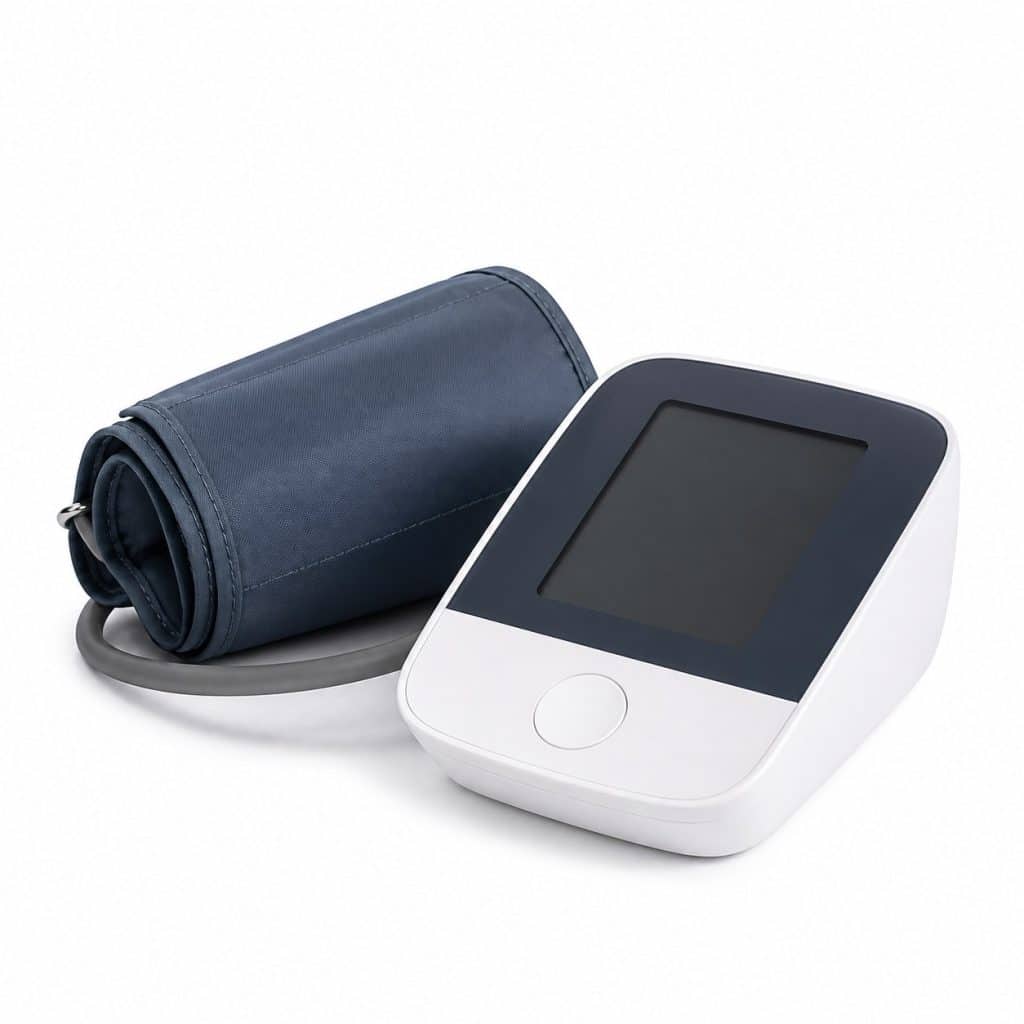 Tensiomètre électronique bras, brassard standard présenté seul