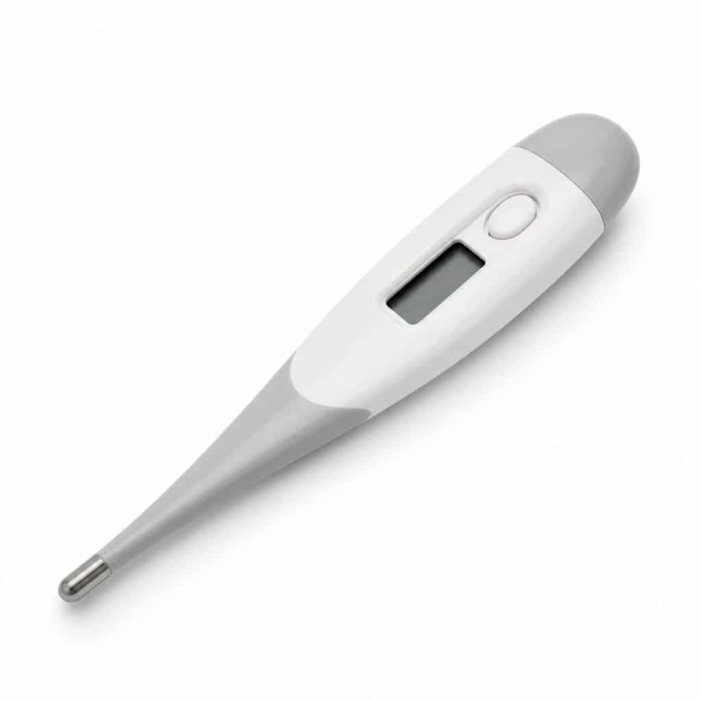 Thermomètre digital souple flexible présenté seul
